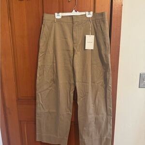 NWT Everlane Women’s Relaxed Khaki Trousers - size 8